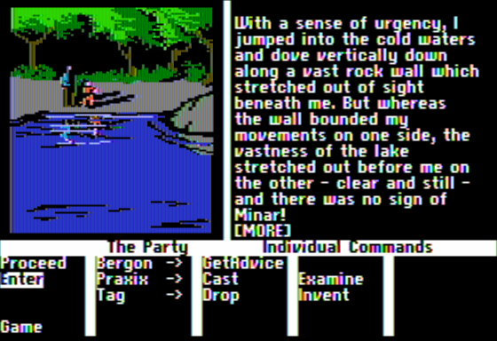 Journey: The Quest Begins screenshot 3 for Amiga
